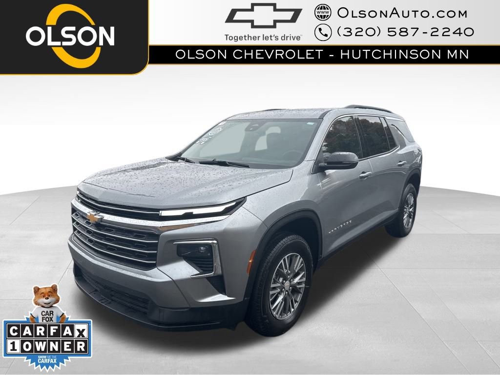 Certified 2025 Chevrolet Traverse LT