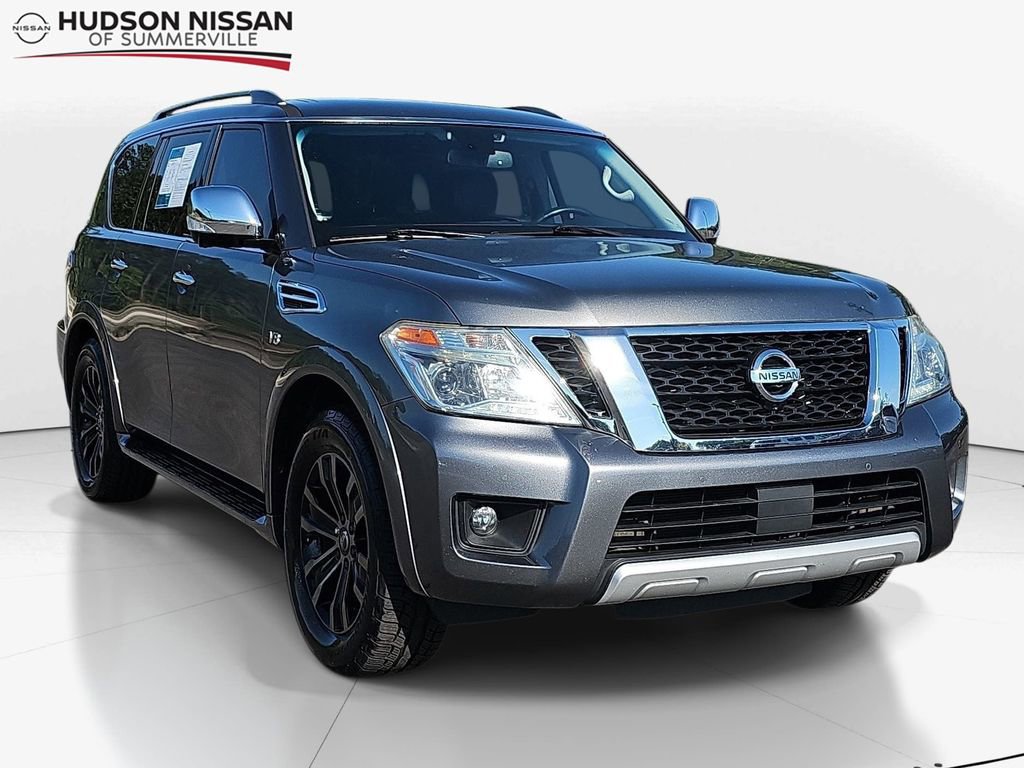 Used 2017 Nissan Armada Platinum w/ Captain Seat Package image 1