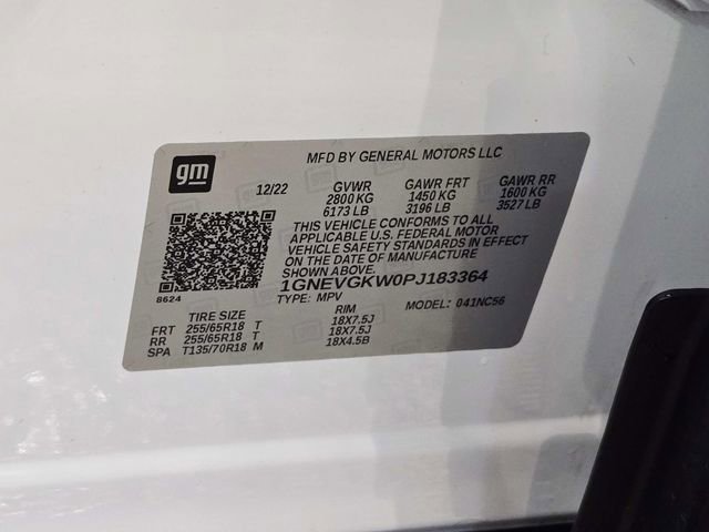 Used 2023 Chevrolet Traverse LT w/ LPO, Floor Liner Package image 36