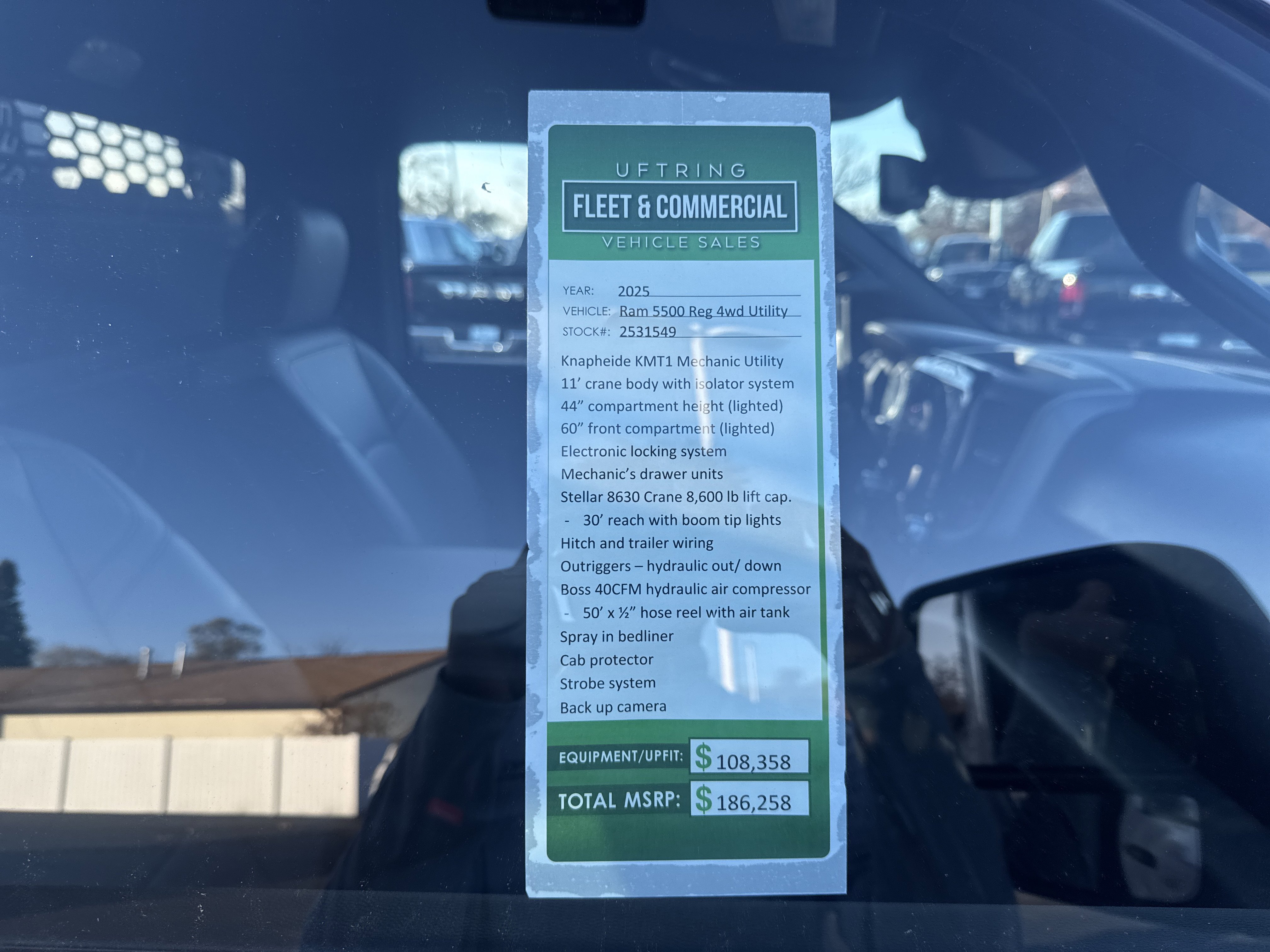 New 2025 RAM 5500 Tradesman image 34