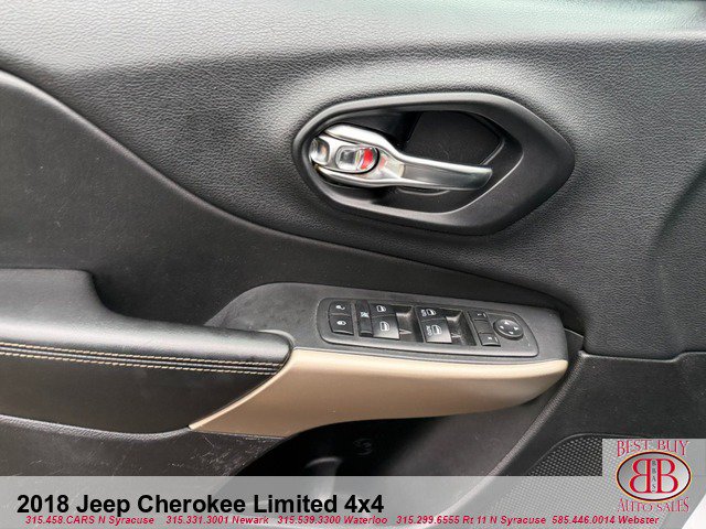 Used 2018 Jeep Cherokee Limited AWD/4WD image 15