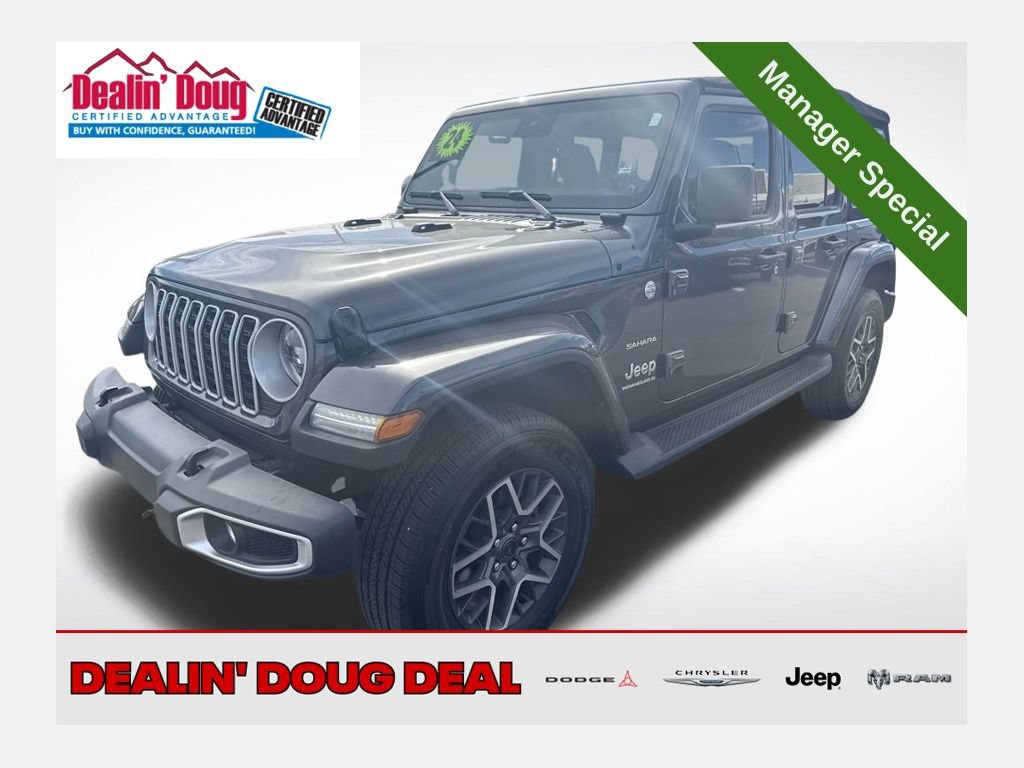 Used 2024 Jeep Wrangler Unlimited Sahara