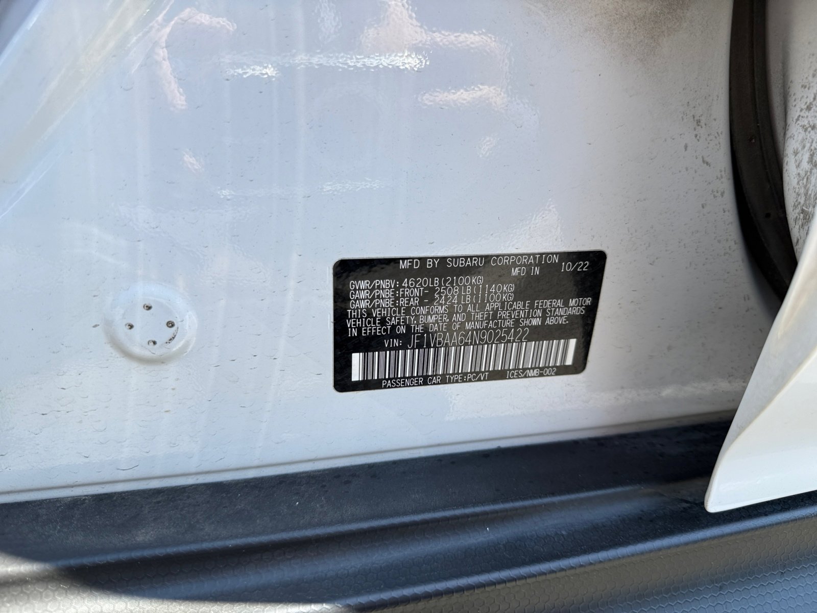 Used 2022 Subaru WRX image 25