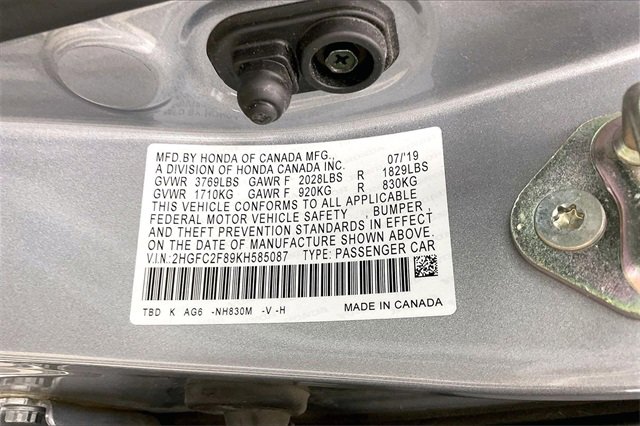 Used 2019 Honda Civic Sport image 32