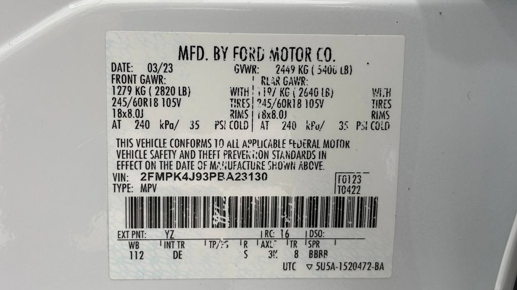 Used 2023 Ford Edge SEL w/ Convenience Package AWD/4WD image 47