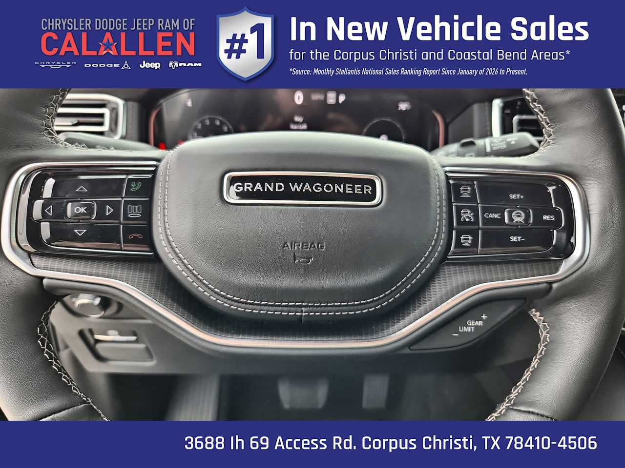 New 2026 Jeep Grand Wagoneer Summit w/ Rear Seat Video Group I AWD/4WD image 23