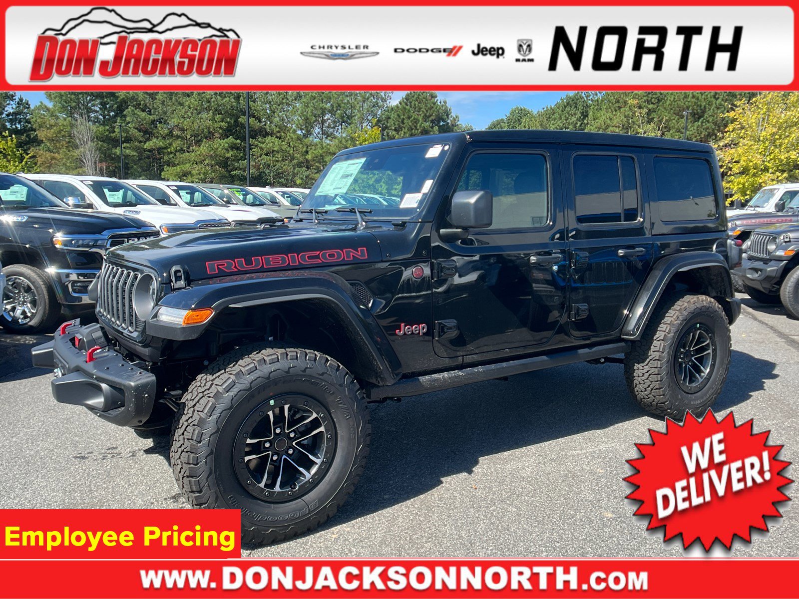 New 2025 Jeep Wrangler Unlimited Rubicon image 1