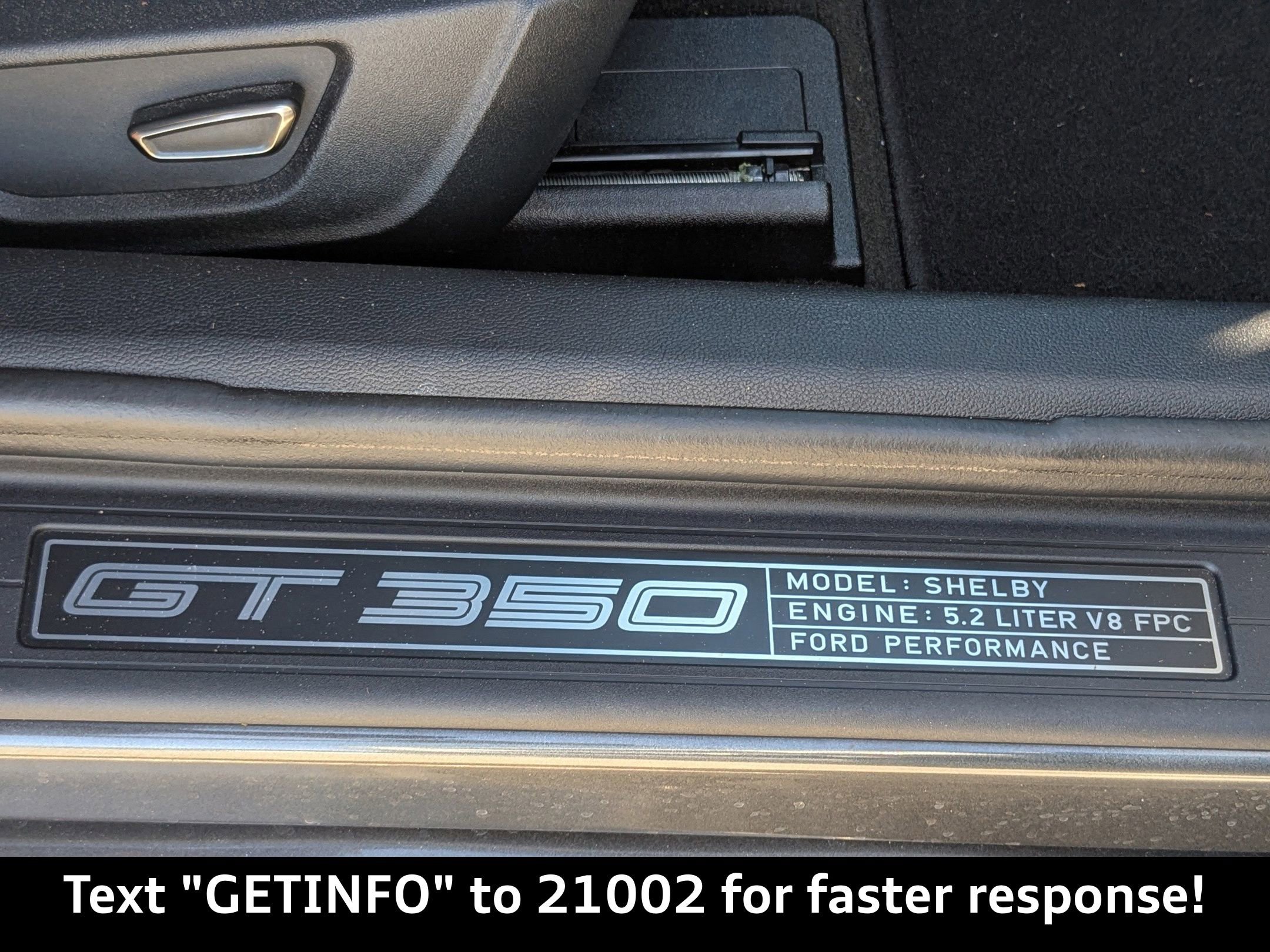 Used 2016 Ford Mustang Shelby GT350 w/ Technology Package image 20