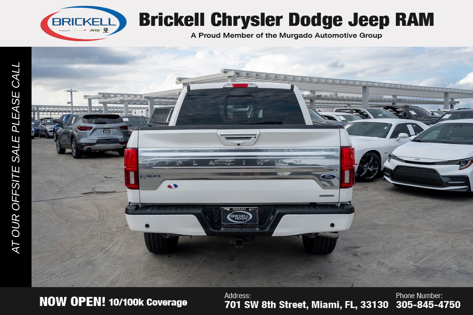 Used 2020 Ford F150 Platinum w/ Equipment Group 701A Luxury image 6