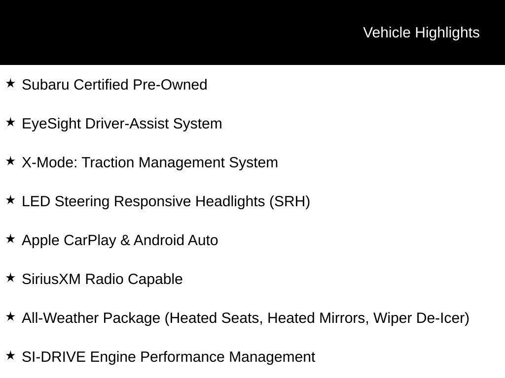 Certified 2024 Subaru Crosstrek 2.5i Sport image 5