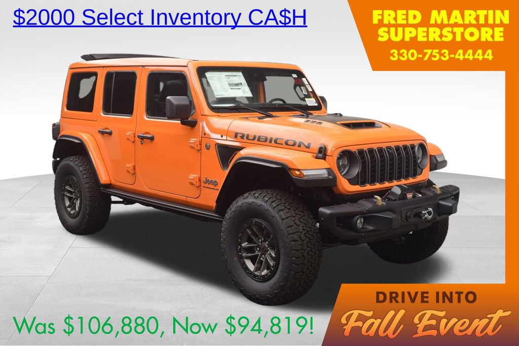 New 2025 Jeep Wrangler Unlimited Rubicon 392