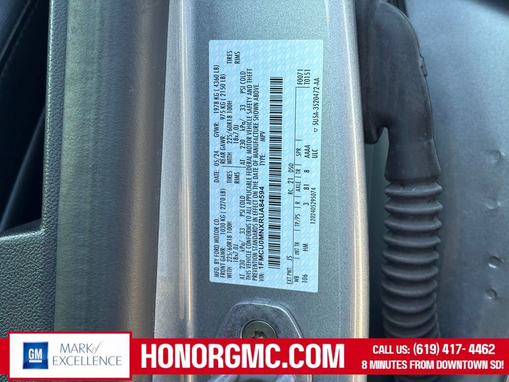 Used 2024 Ford Escape ST-Line image 36