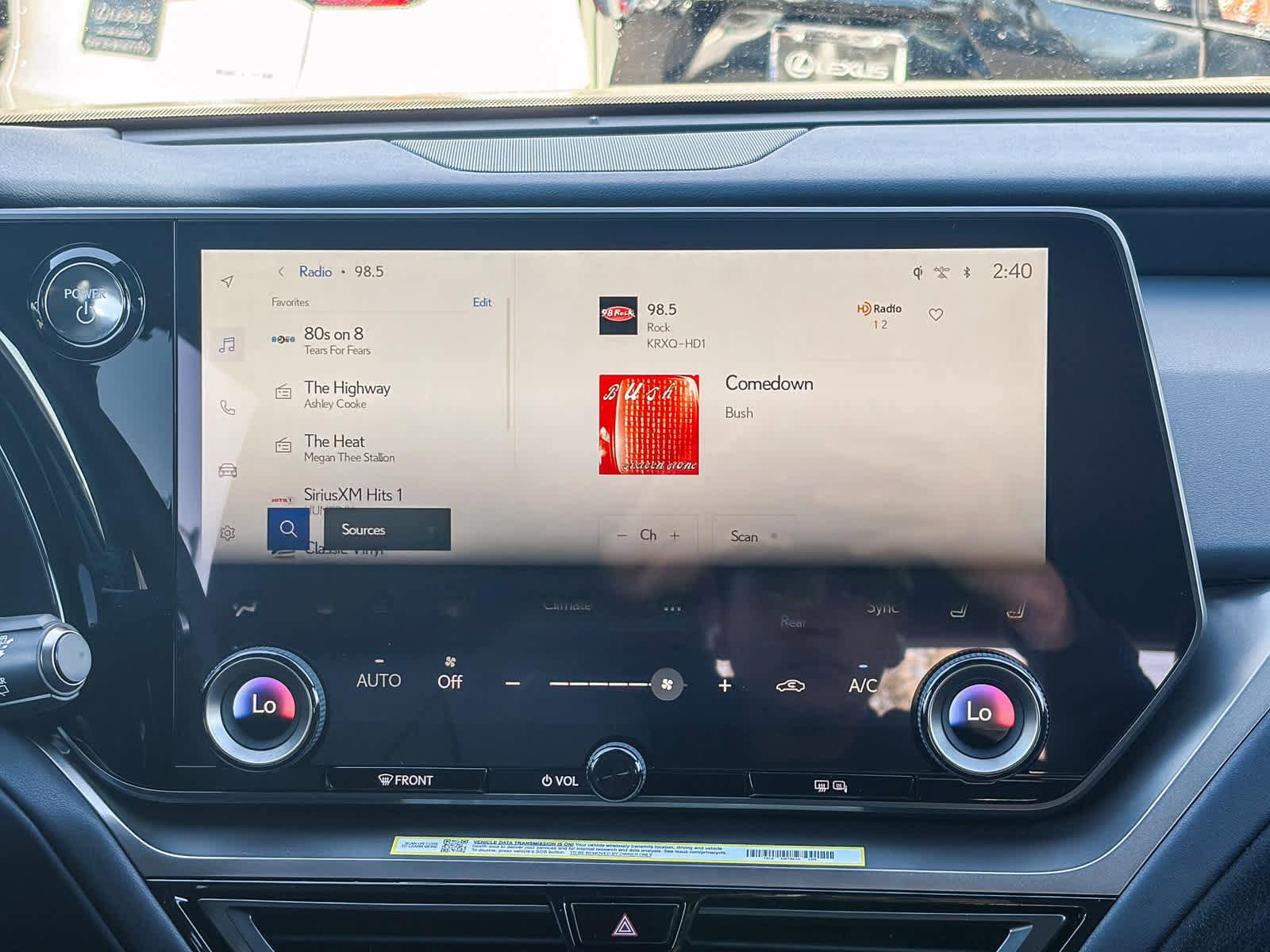 New 2026 Lexus TX 500h AWD image 15