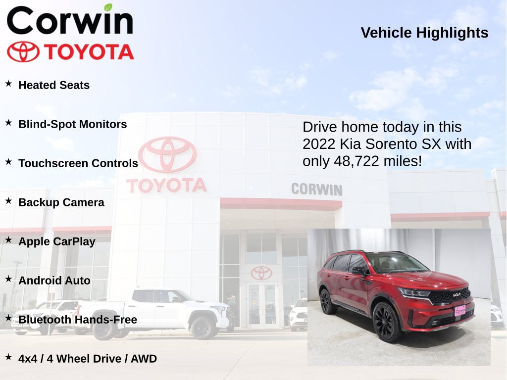 Used 2022 Kia Sorento SX AWD/4WD image 7