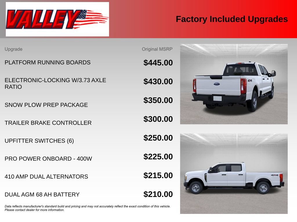 New 2026 Ford F350 XL w/ Snow Plow Prep Package AWD/4WD image 5