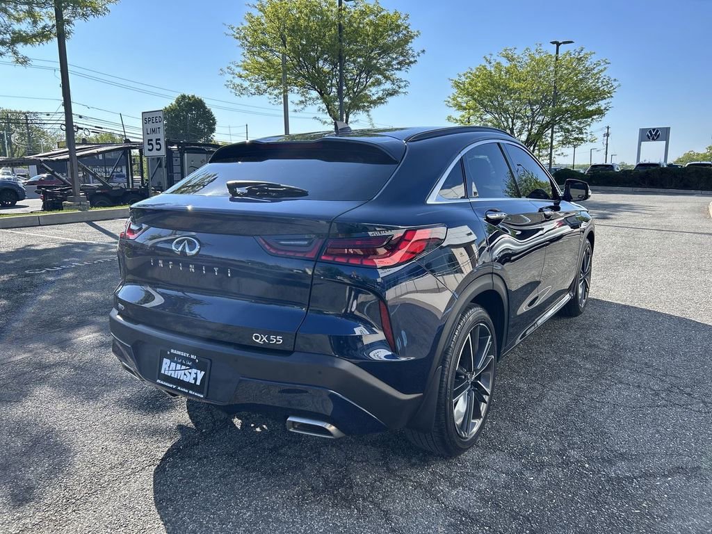 Certified 2022 INFINITI QX55 Essential w/ Proassist Package AWD/4WD image 8
