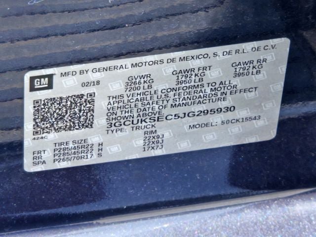 Used 2018 Chevrolet Silverado 1500 LTZ Z71 w/ Centennial Edition AWD/4WD image 44