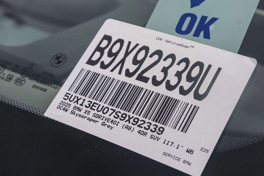Used 2025 BMW X5 sDrive40i w/ Premium Package RWD image 29