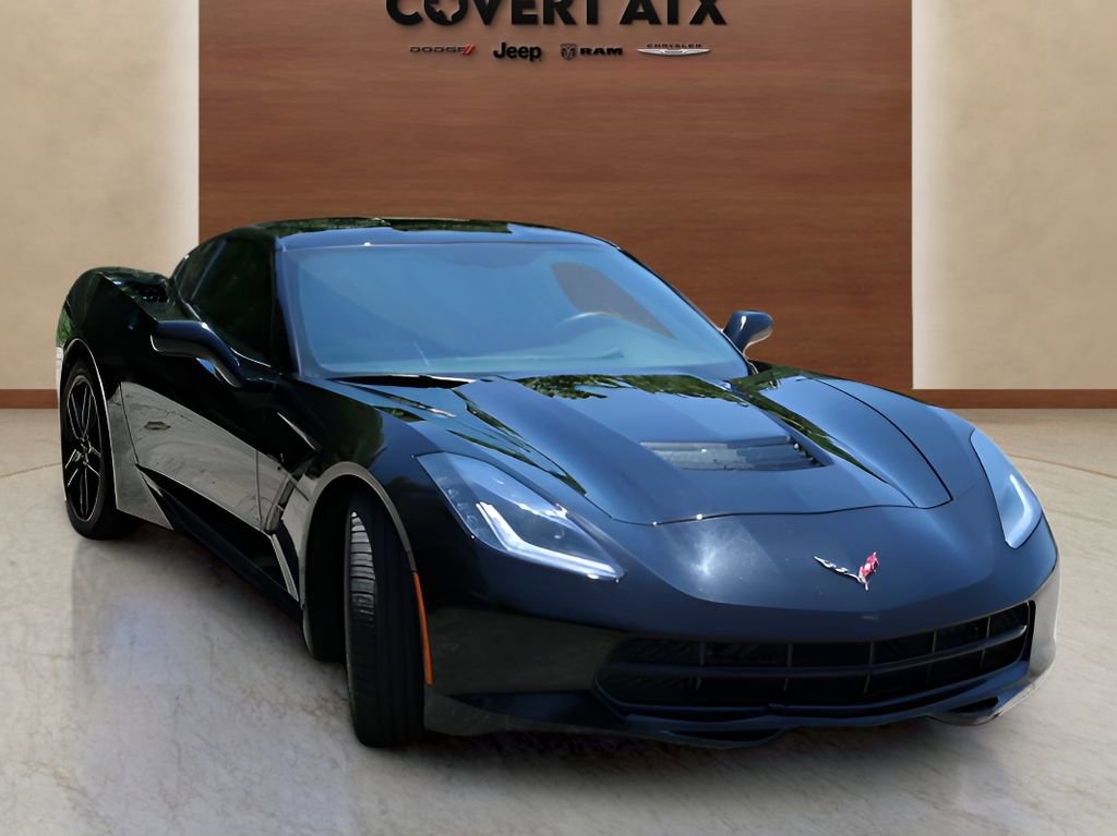 Used 2019 Chevrolet Corvette Stingray Coupe w/ Carbon Flash Badge Package RWD image 7