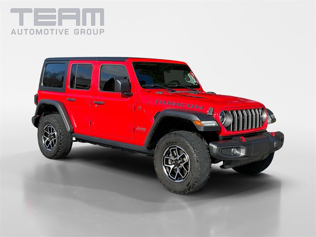 Used 2024 Jeep Wrangler Unlimited Rubicon w/ Technology Group image 1