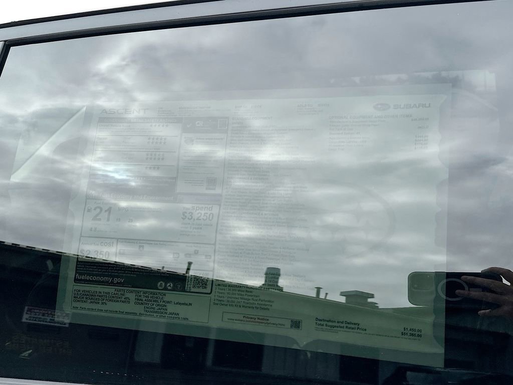 New 2026 Subaru Ascent Limited Bronze image 12