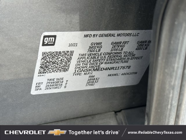 Used 2022 Chevrolet Tahoe LS AWD/4WD image 30