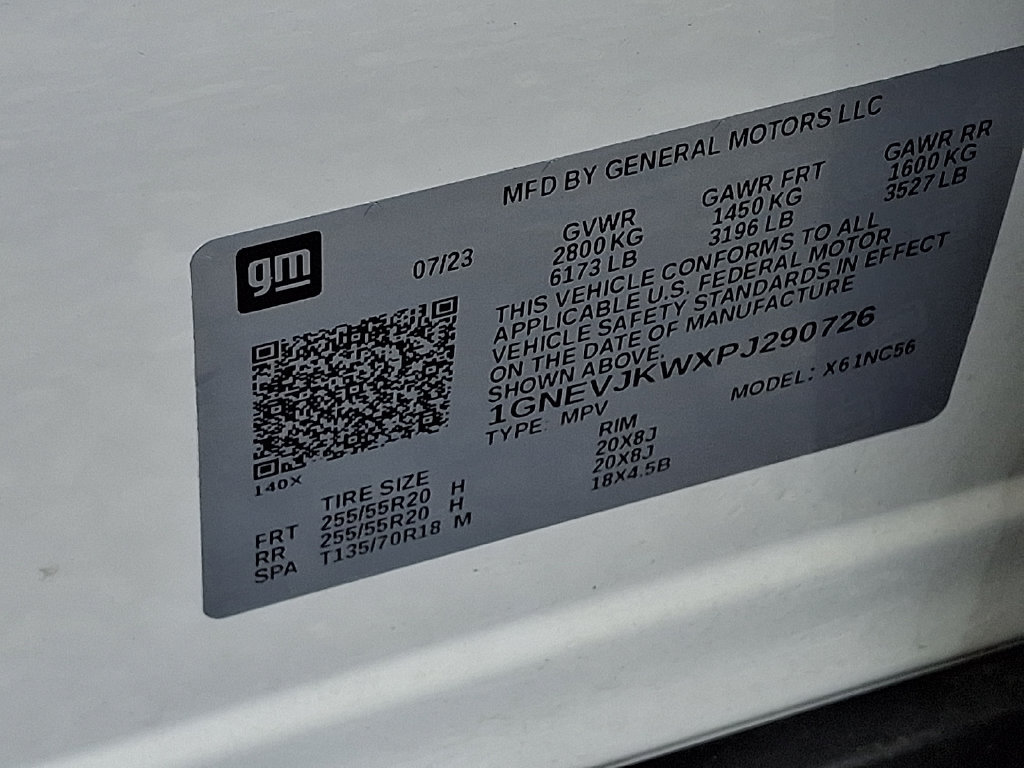 Certified 2023 Chevrolet Traverse RS AWD/4WD image 26