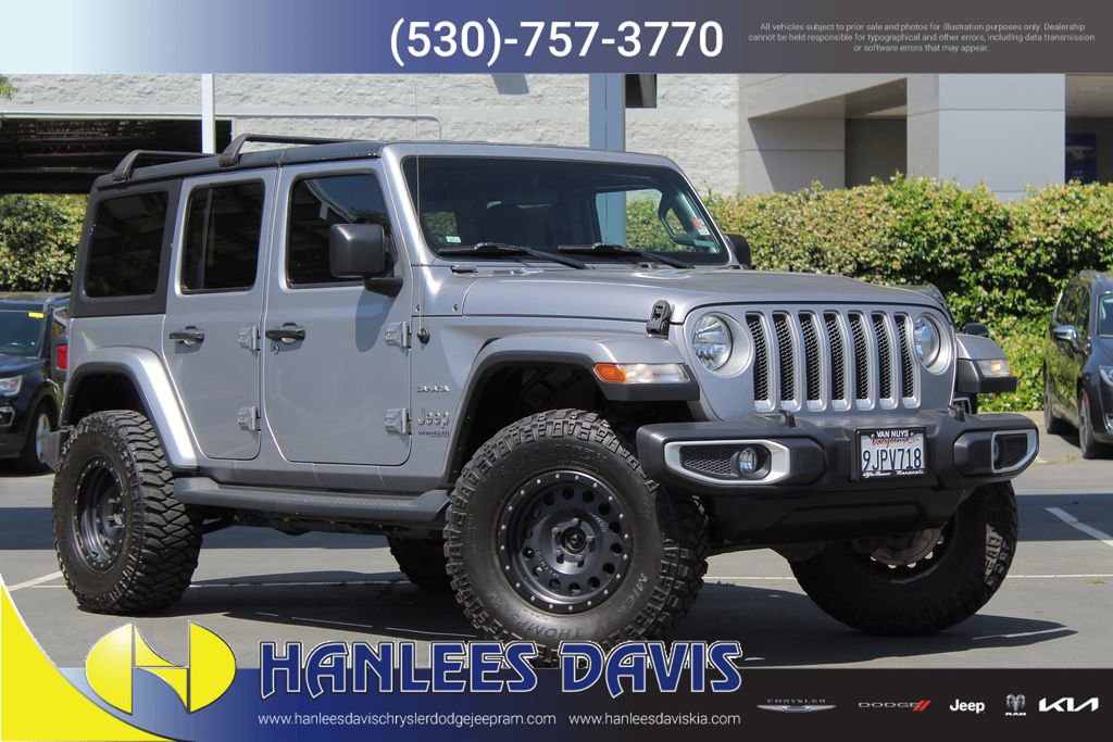 Used 2020 Jeep Wrangler Unlimited Sahara image 1