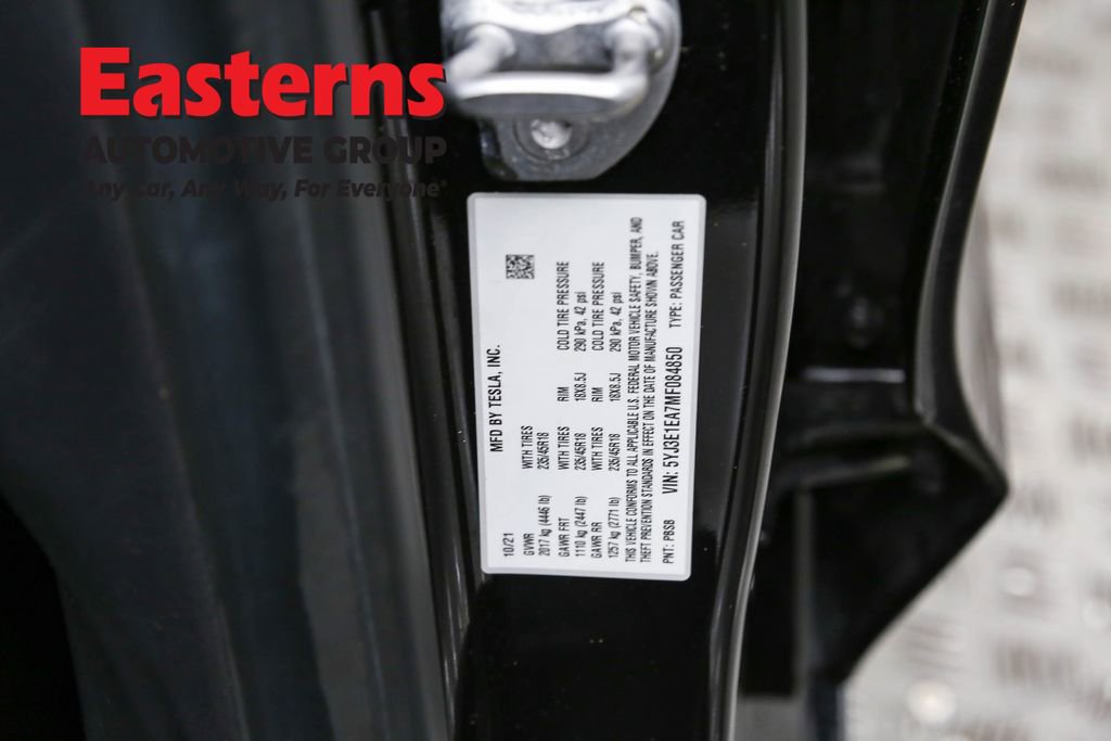 Used 2021 Tesla Model 3 Standard Range Plus image 34