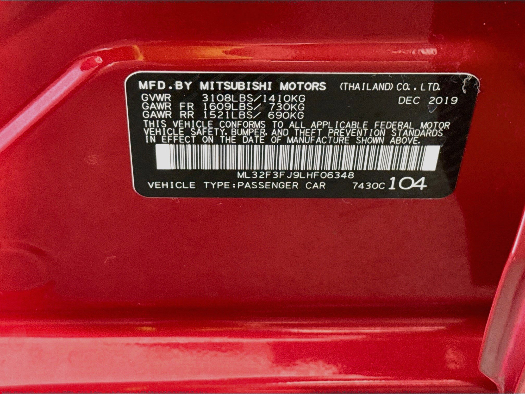 Used 2020 Mitsubishi Mirage G4 ES FWD image 39