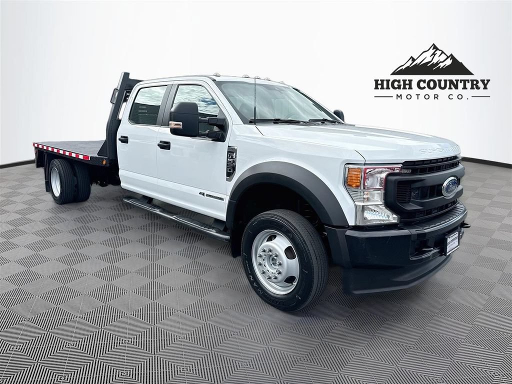 Used 2022 Ford F550 4x4 Crew Cab Super Duty w/ Power Equipment Group image 1