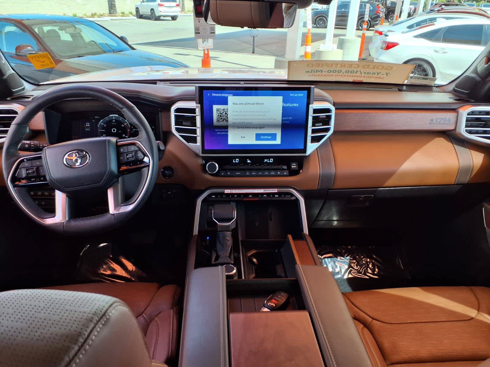 Certified 2025 Toyota Tundra 1794 Edition AWD/4WD image 15