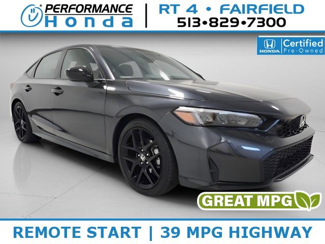 Certified 2025 Honda Civic Sport