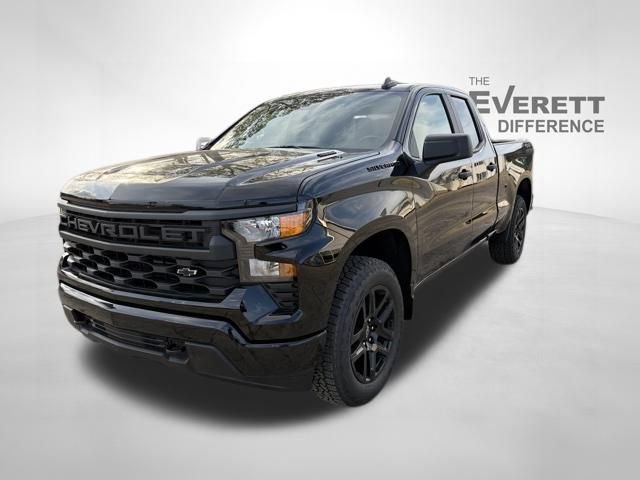 New 2026 Chevrolet Silverado 1500 Custom w/ Turbomax Blackout Package AWD/4WD image 3