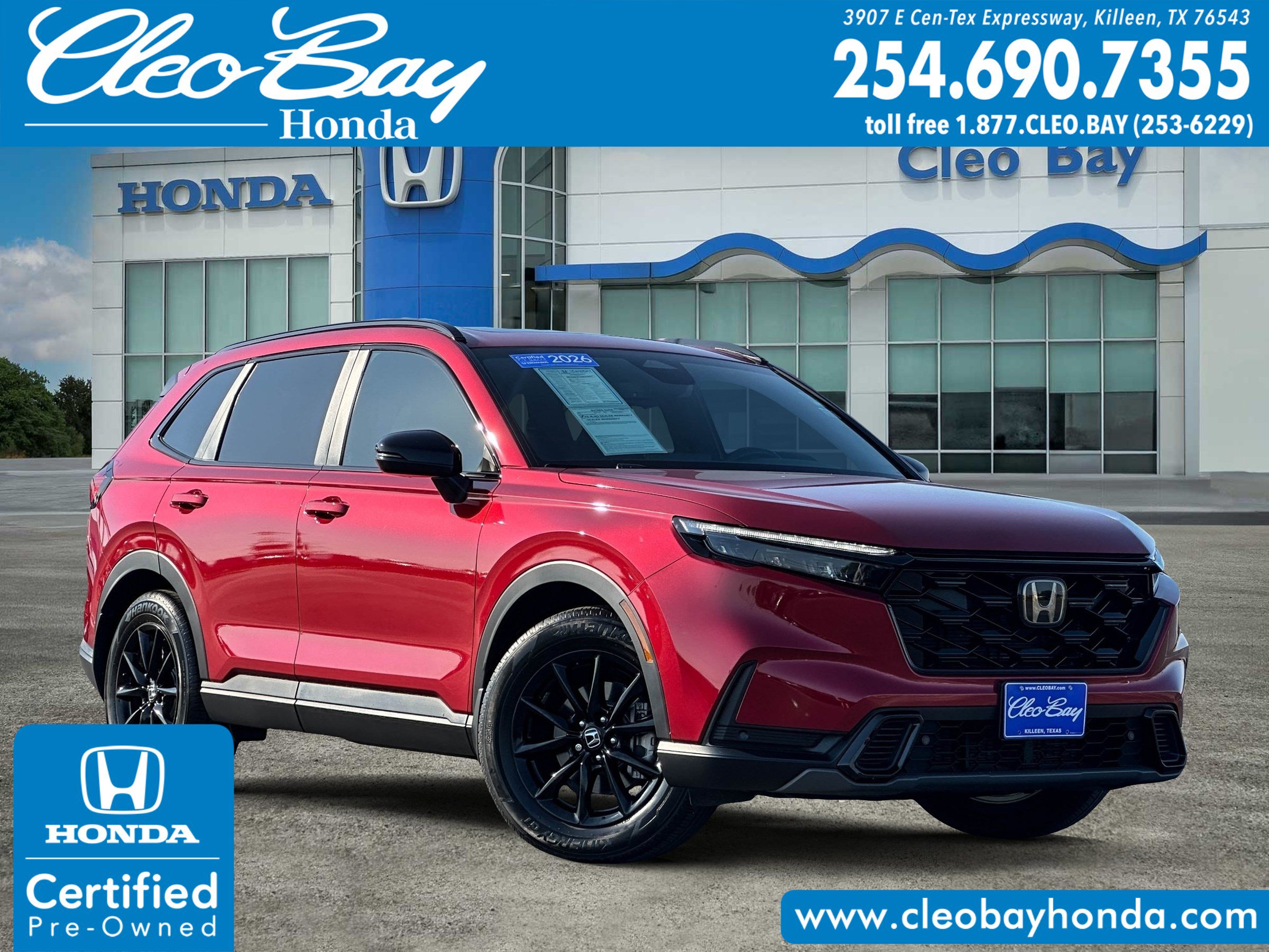 Certified 2026 Honda CR-V Sport-L