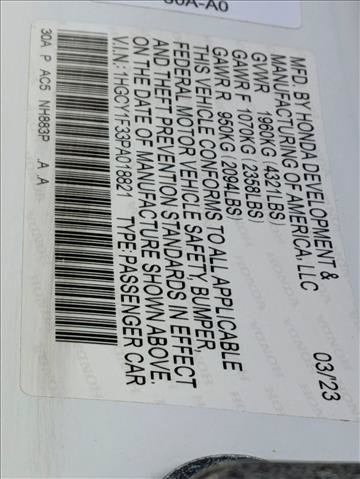 Certified 2023 Honda Accord EX image 23