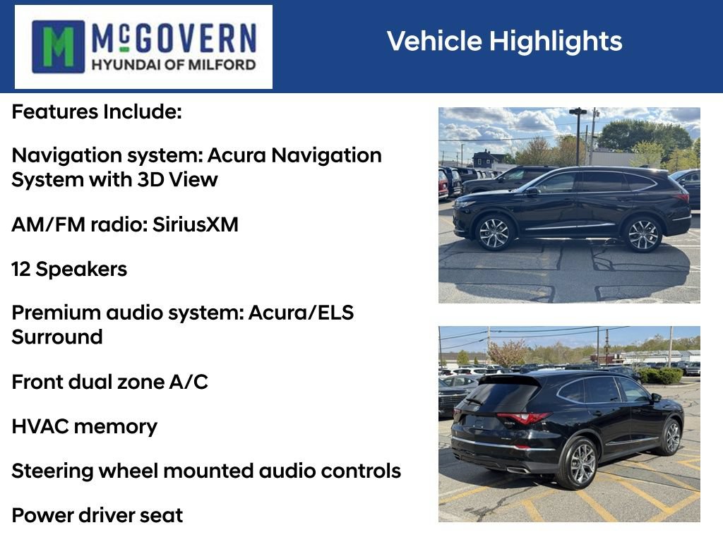 Used 2023 Acura MDX w/ Technology Package AWD/4WD image 4