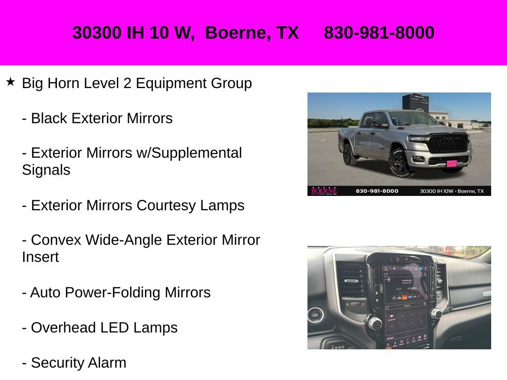 Used 2025 RAM 1500 Big Horn AWD/4WD image 34