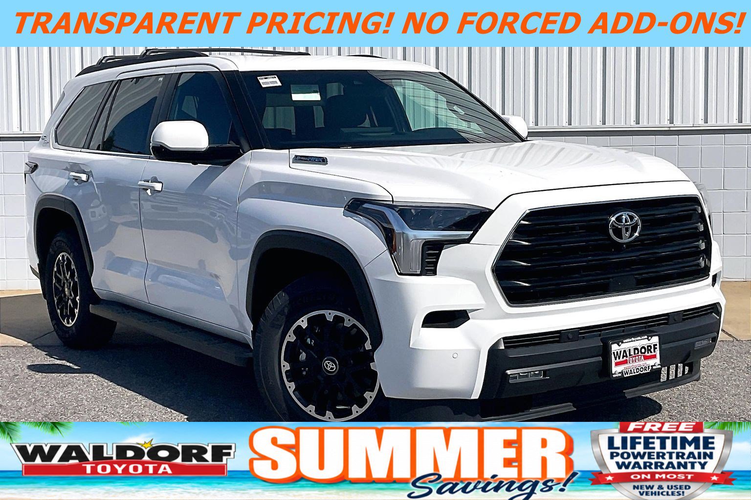 New 2026 Toyota Sequoia SR5 AWD/4WD image 1
