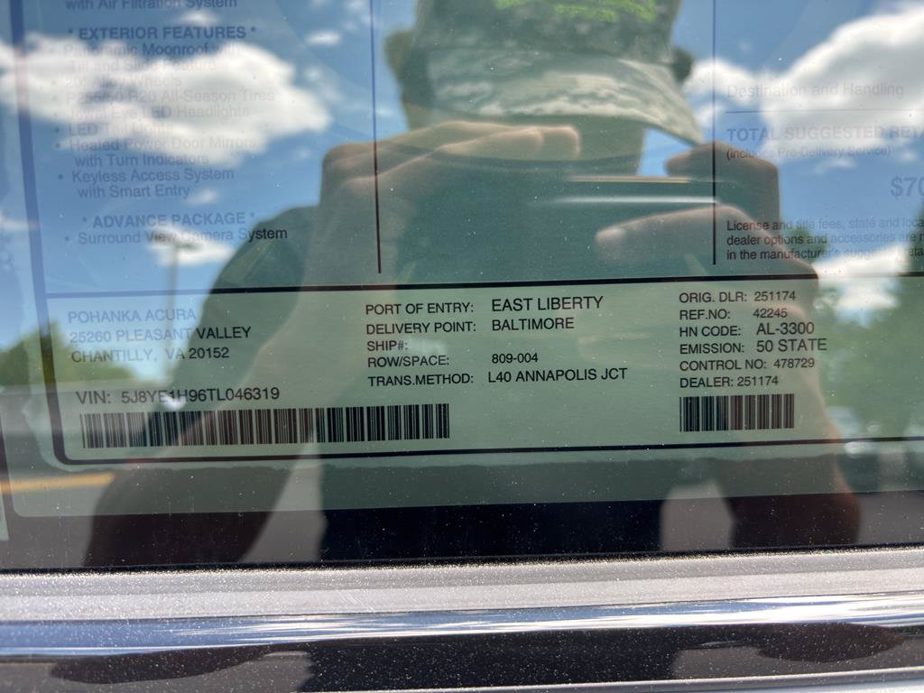 New 2026 Acura MDX A-Spec w/ Advance Package AWD/4WD image 33