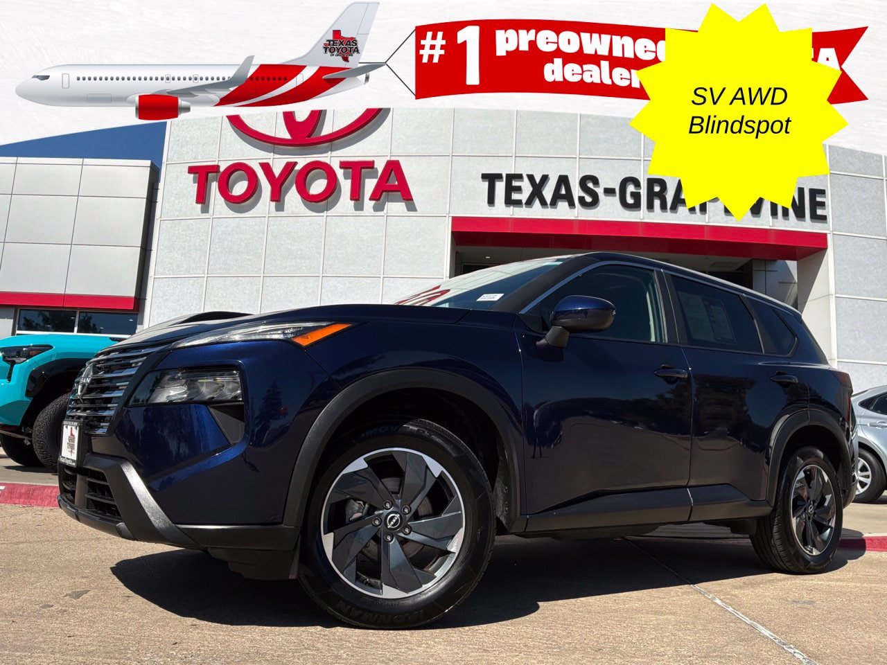 Used 2025 Nissan Rogue SV AWD/4WD image 1