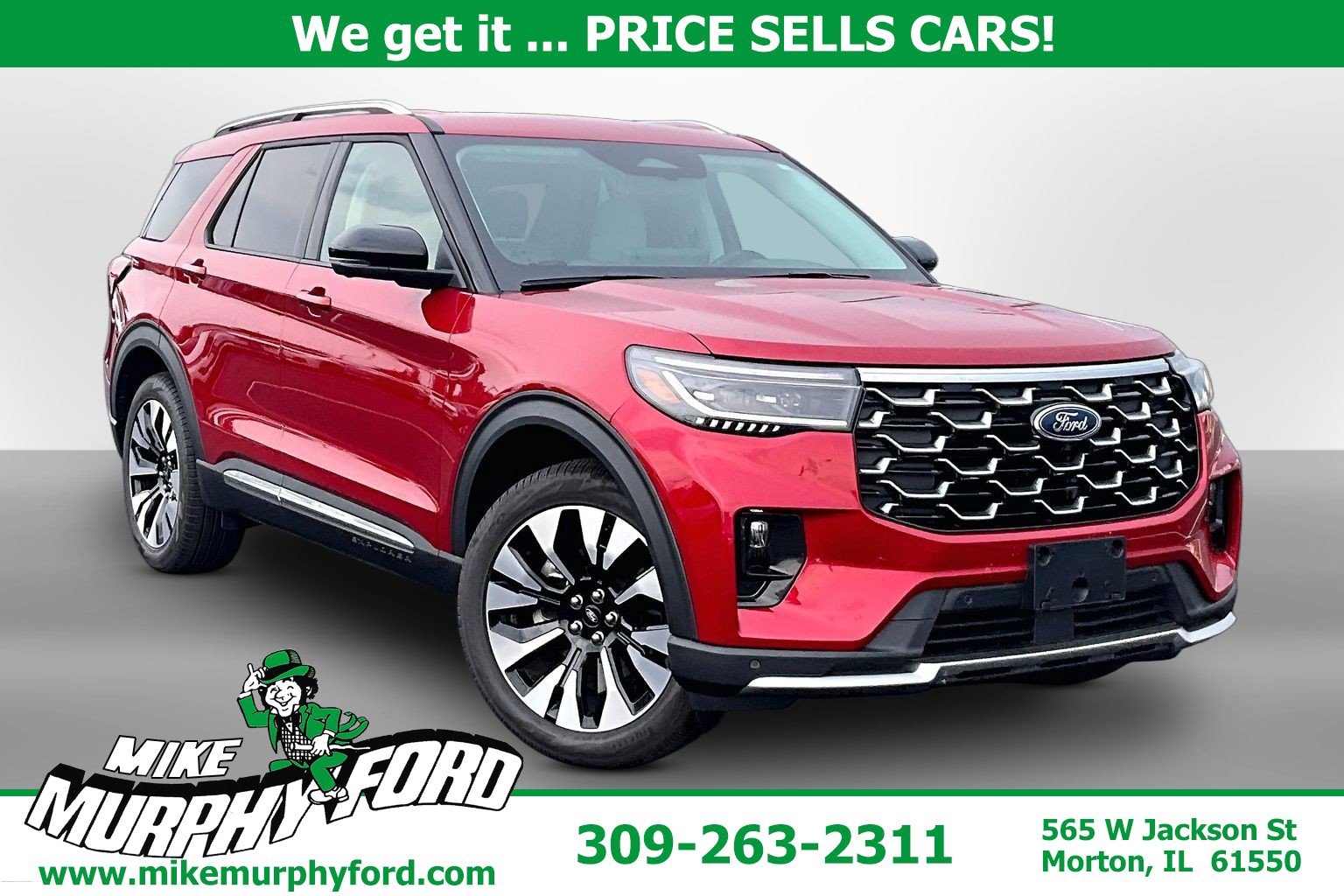 Used 2026 Ford Explorer Platinum w/ LUX Leather Package