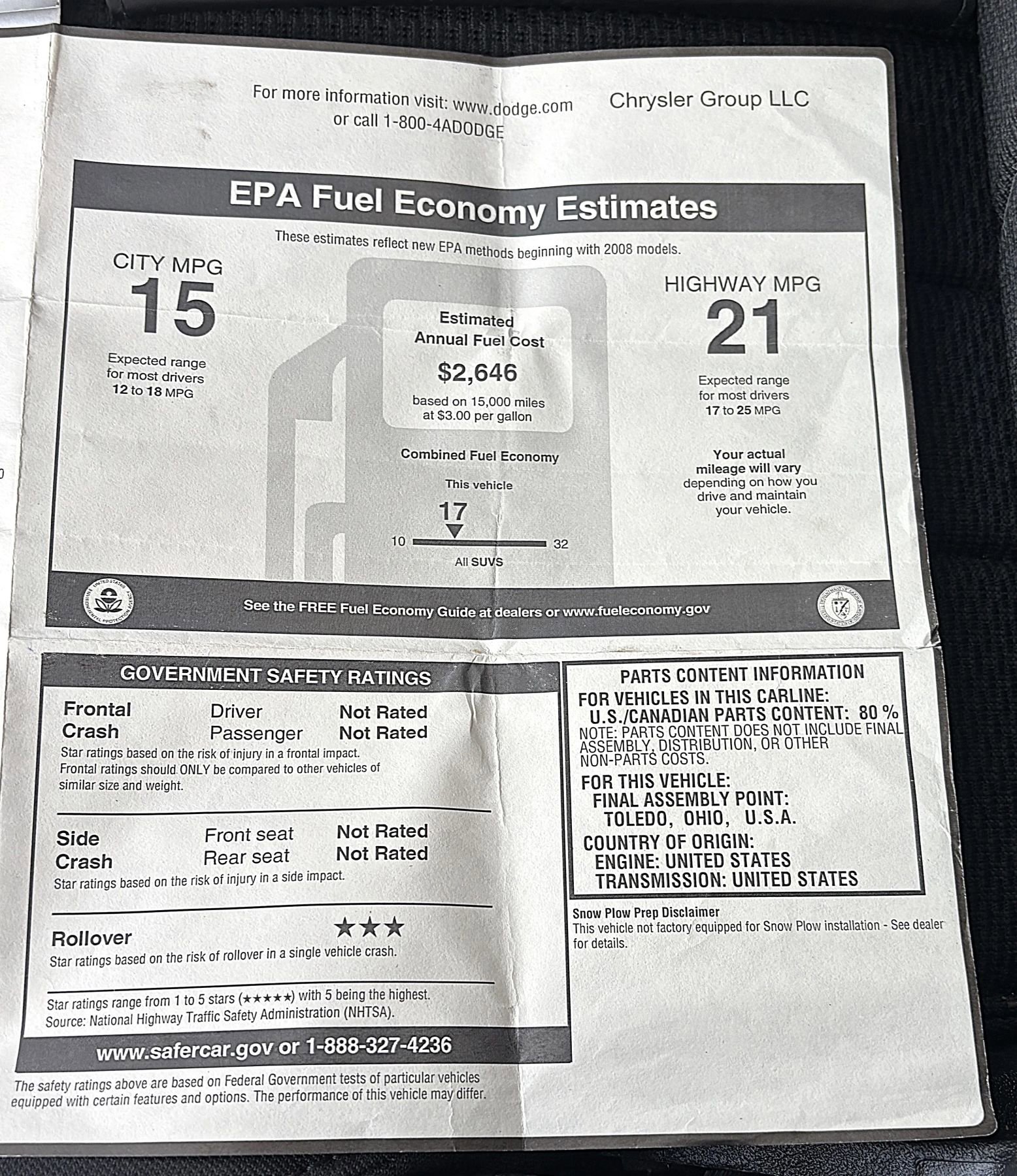 Used 2011 Dodge Nitro Heat w/ Popular Equipment Group image 22