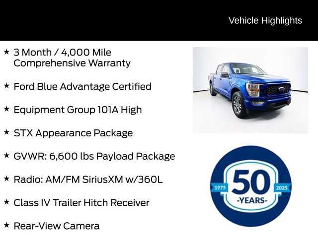 Certified 2022 Ford F150 XL w/ STX Appearance Package AWD/4WD image 6