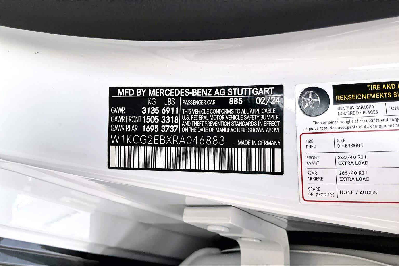 Certified 2024 Mercedes-Benz EQS 450+ 4MATIC Sedan image 35