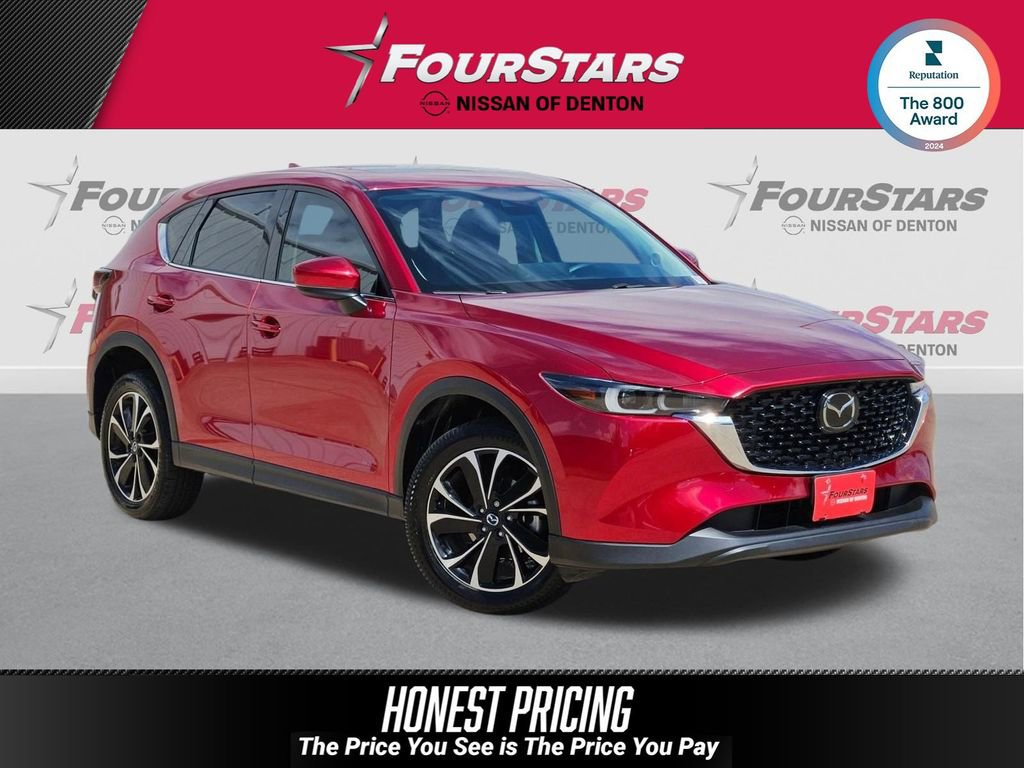 Used 2022 MAZDA CX-5 AWD 2.5 S w/ Premium Package image 1