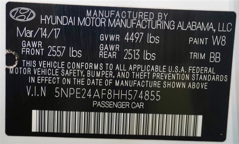 Used 2017 Hyundai Sonata SE image 39