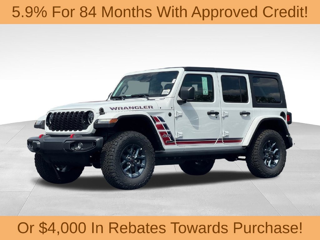 New 2026 Jeep Wrangler Unlimited Sport AWD/4WD image 3