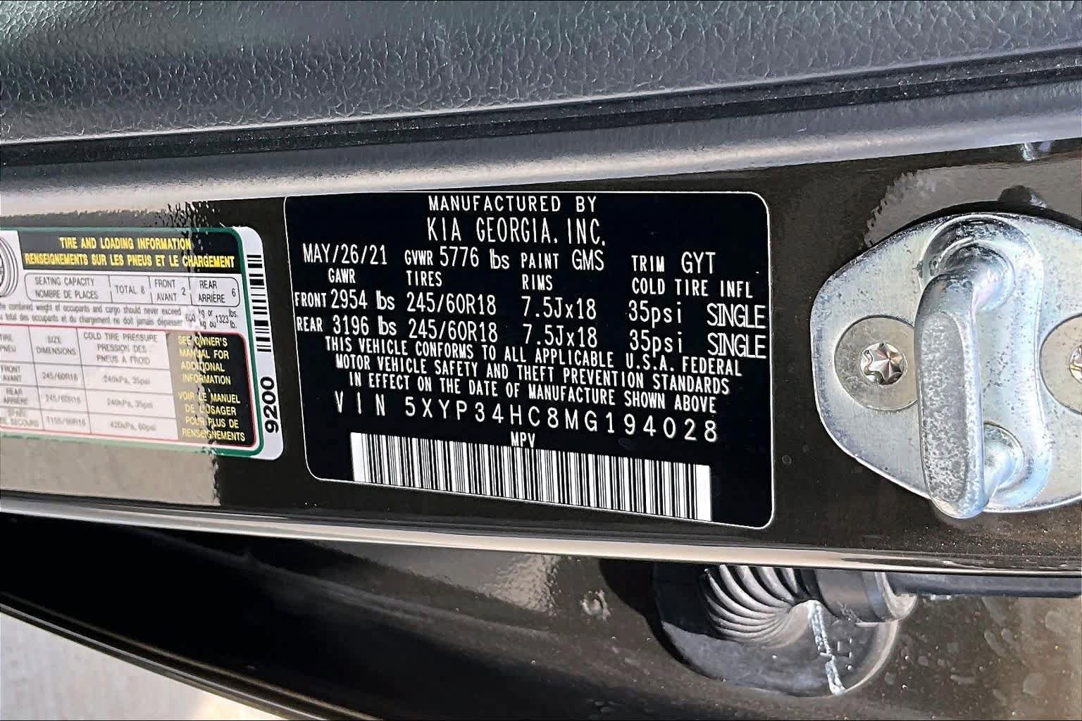 Used 2021 Kia Telluride EX w/ Towing Package FWD image 36