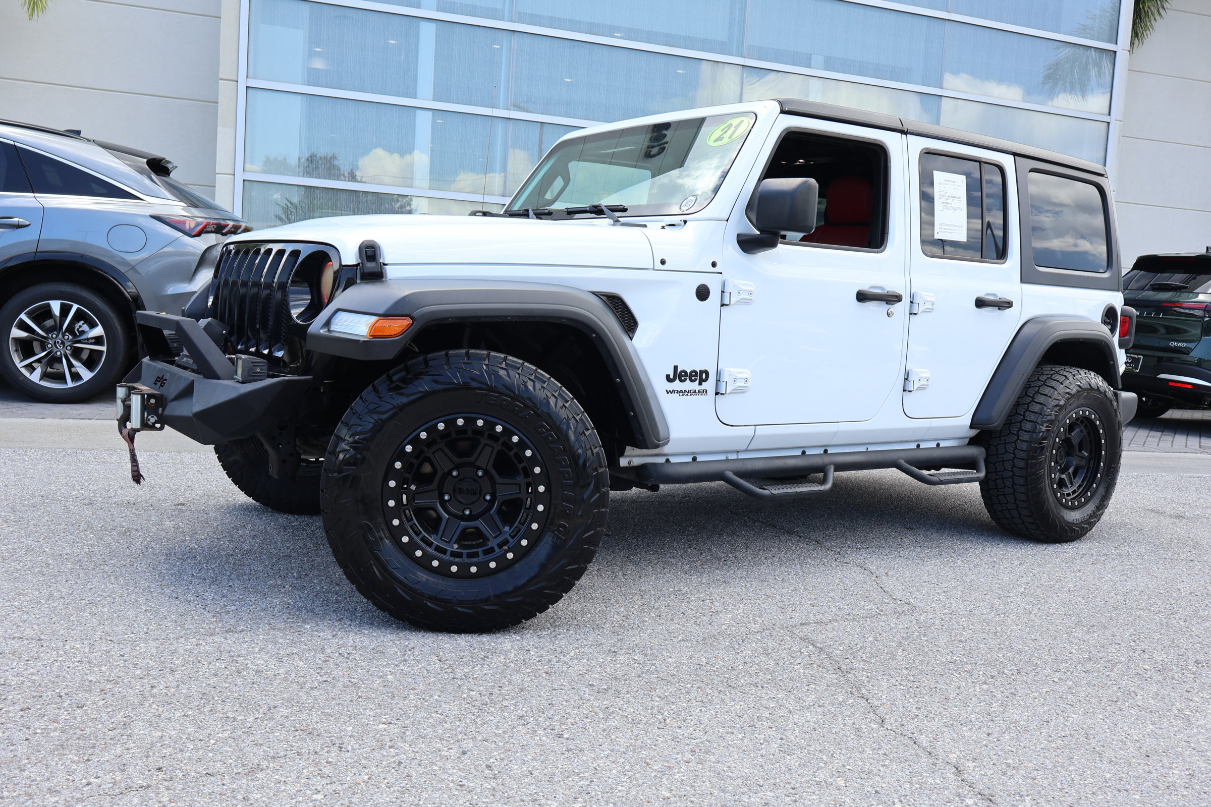 Used 2021 Jeep Wrangler Unlimited Sport AWD/4WD image 1